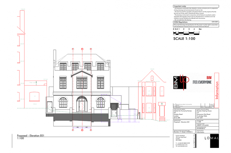 Quaker Meeting House - Tunbridge Wells - Construction