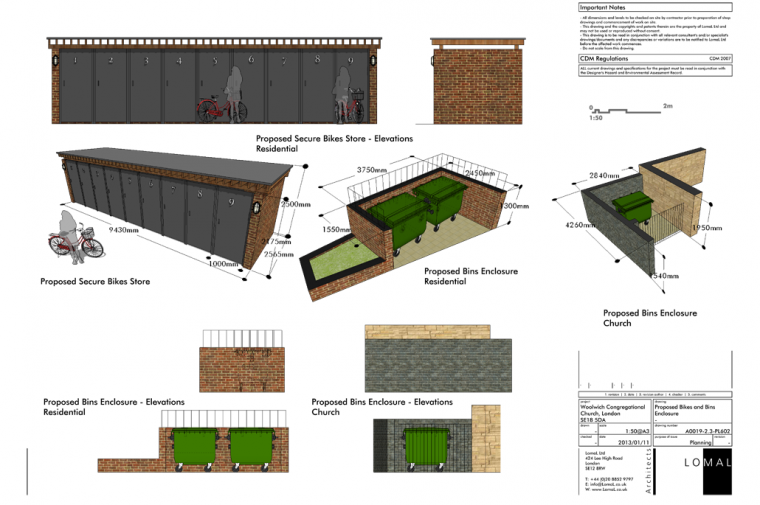 Woolwich Congregational Church, London – Planning