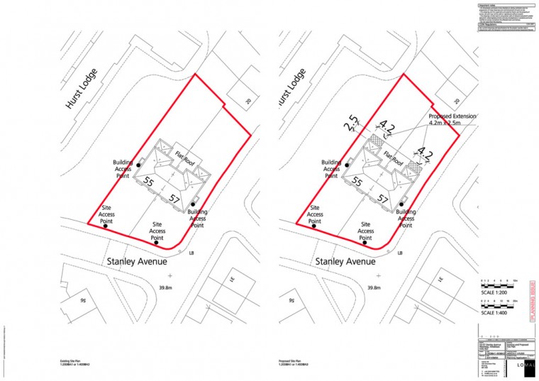 Stanley Avenue, London – Planning