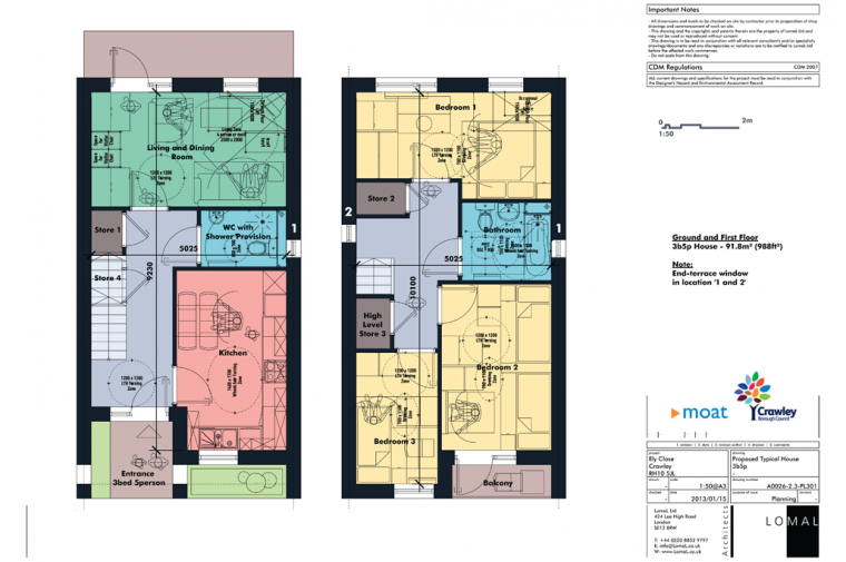 Ely Close, Crawley – Planning