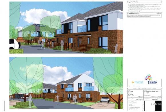 Ely Close, Crawley – Planning