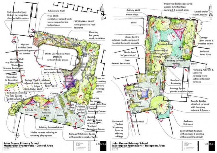 John Donne Primary School, London – New Playground