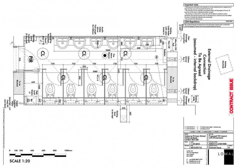 Cobourg Primary School, London – Construction