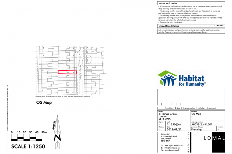 King’s Grove, London – Planning