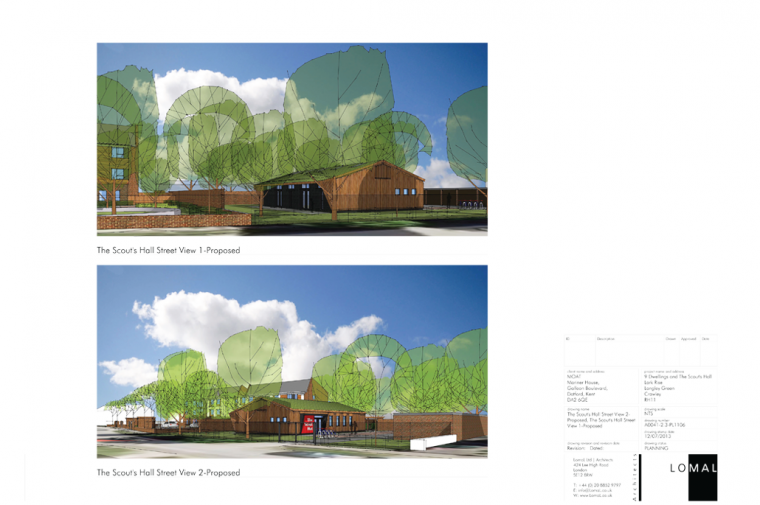 Scout Hut, Lark Rise, Crawley – Planning