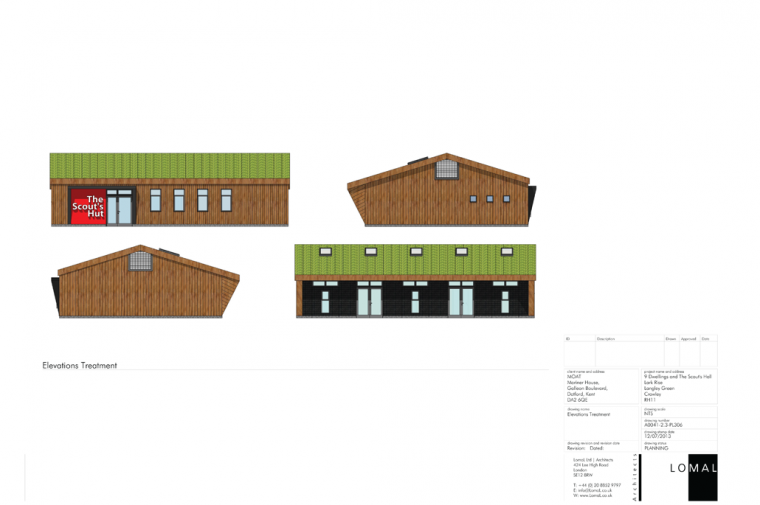 Scout Hut, Lark Rise, Crawley – Planning