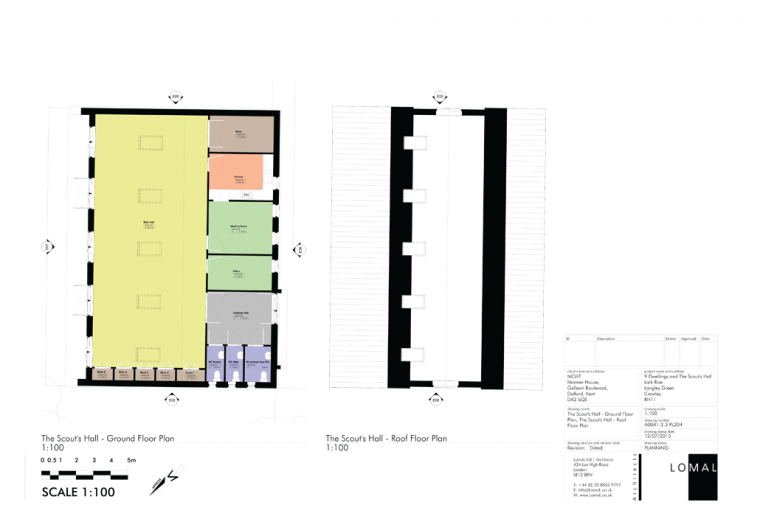 Scout Hut, Lark Rise, Crawley – Planning