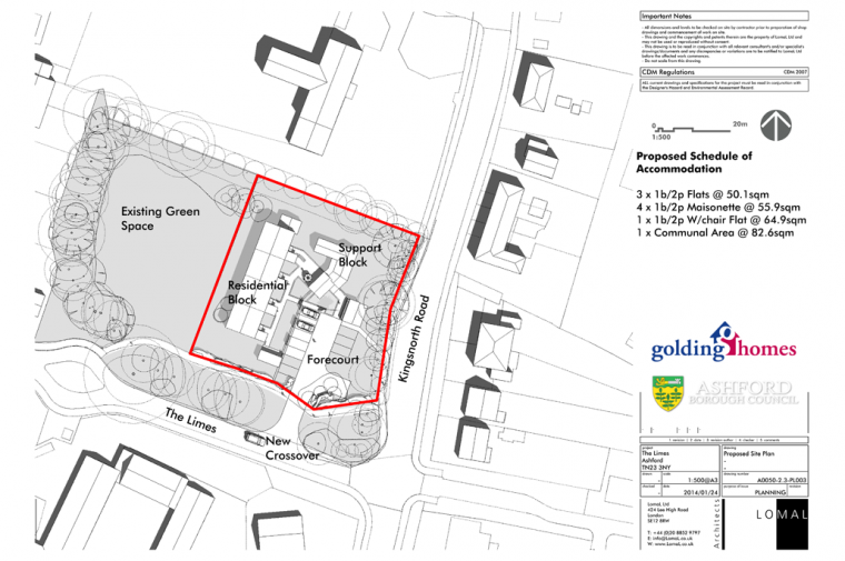 The Limes, Ashford – Planning