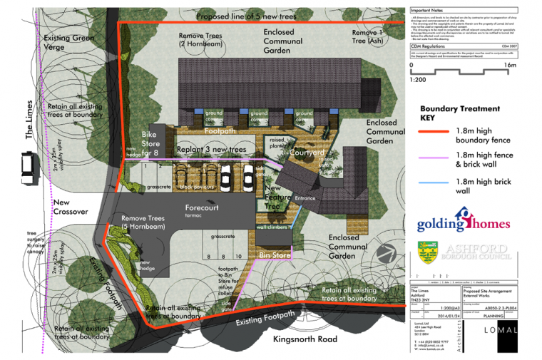 The Limes, Ashford – Planning