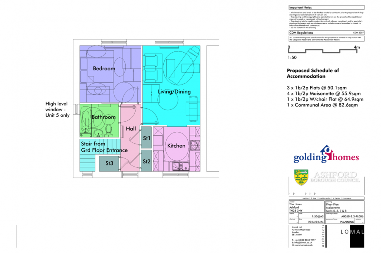 The Limes, Ashford – Planning