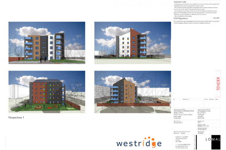 Brunel Place, Crawley – Feasibility Study