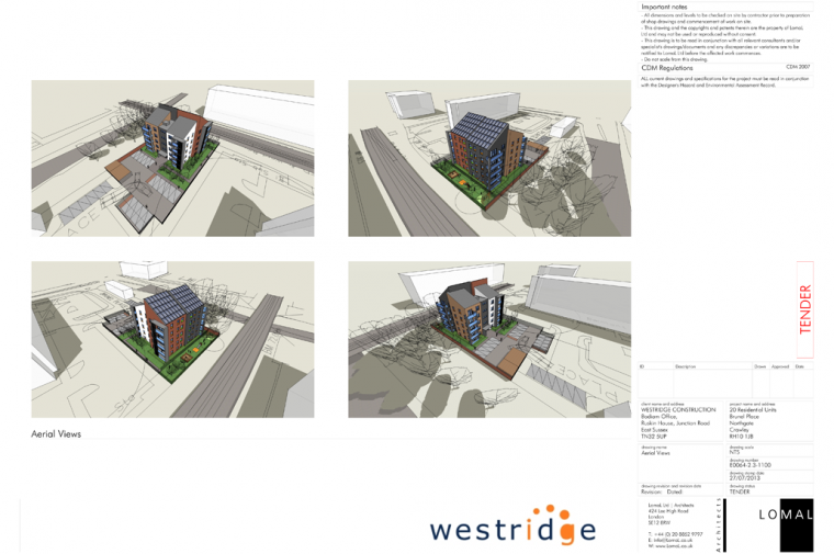 Brunel Place, Crawley – Feasibility Study