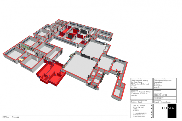 Oasis Academy Short Heath Primary School, Birmingham – Space Remodeling