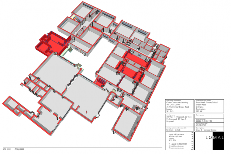 Oasis Academy Short Heath Primary School, Birmingham – Space Remodeling