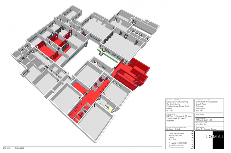 Oasis Academy Short Heath Primary School, Birmingham – Space Remodeling