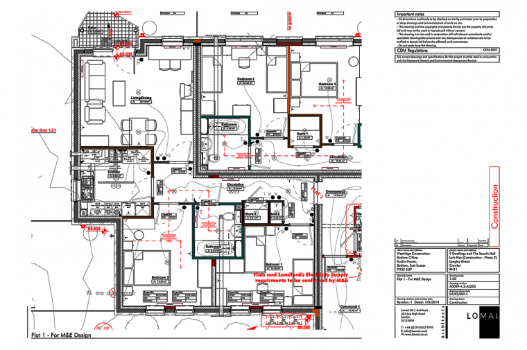 Lark Rise Phase 3, Crawley – Construction