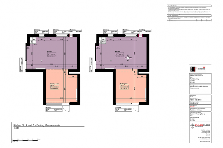 Deptford Housing Co-op, London – Construction