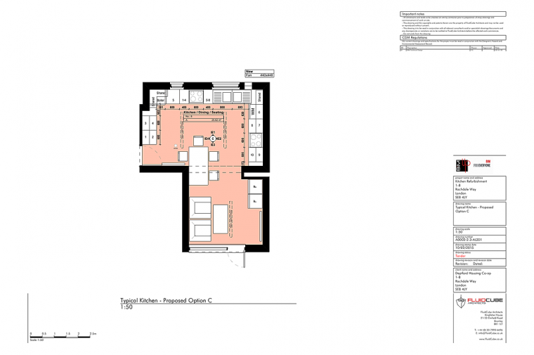 Deptford Housing Co-op, London – Construction