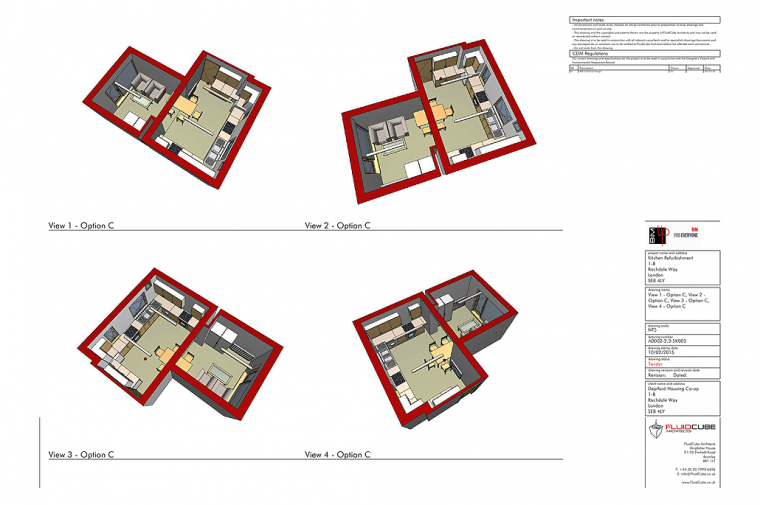 Deptford Housing Co-op, London – Construction