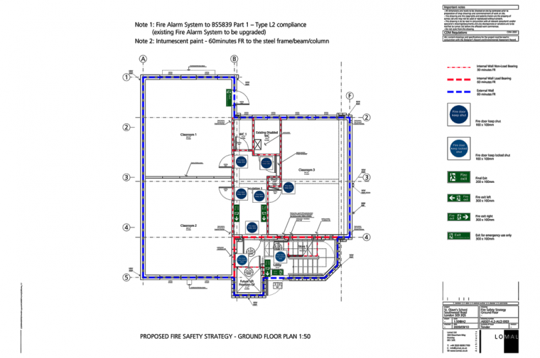 St Olave’s Prep School, London – Construction