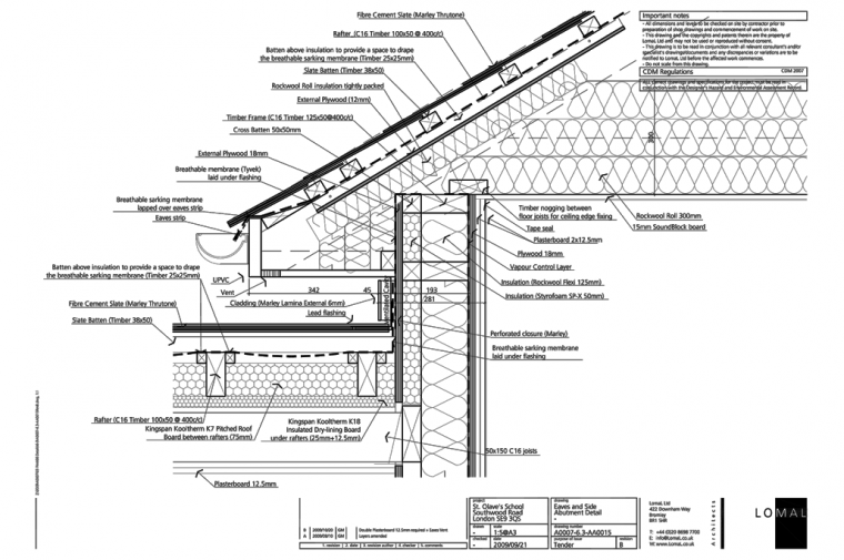 St Olave’s Prep School, London – Construction